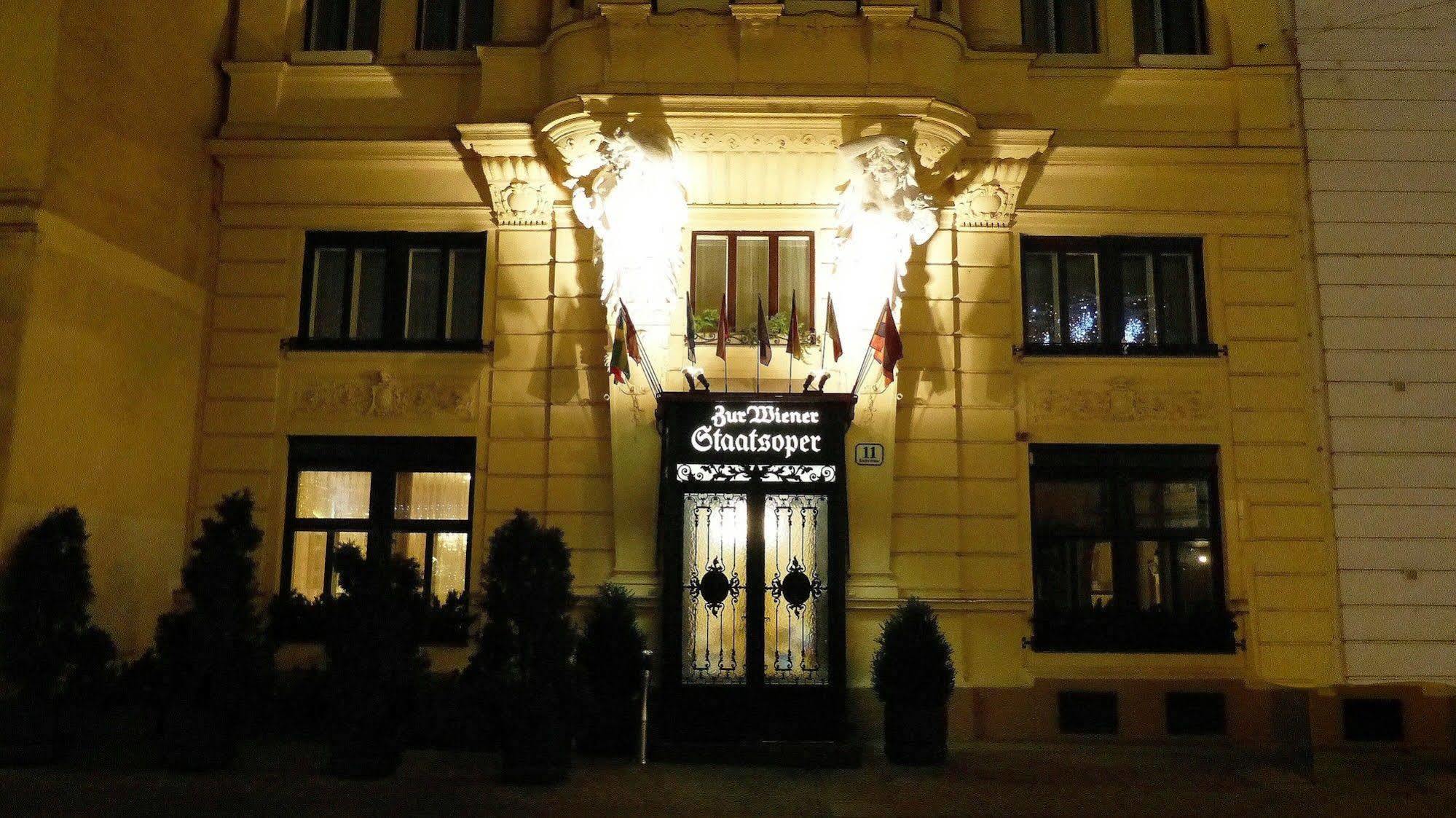 Hotel zur Wiener Staatsoper Exterior foto