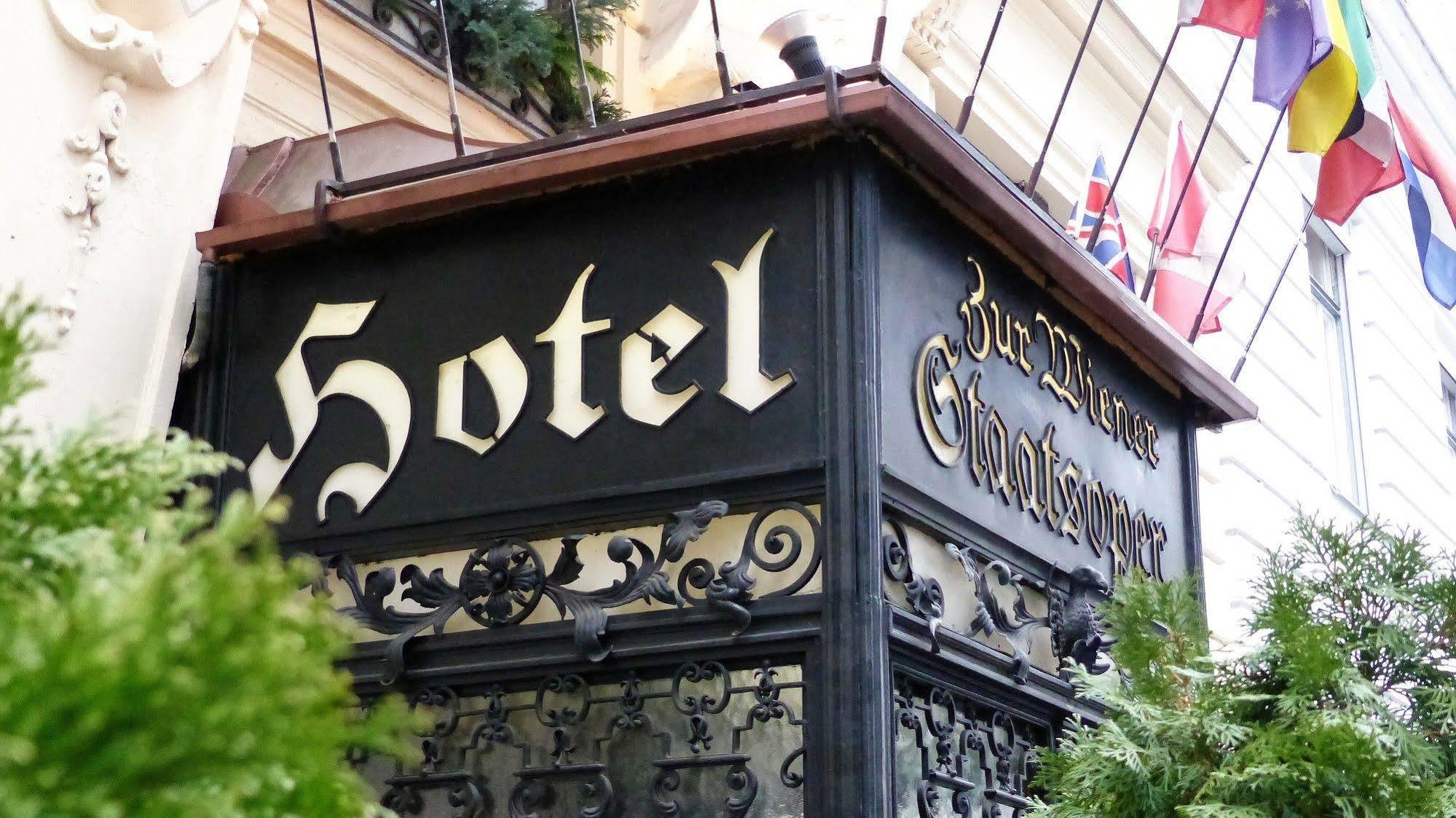 Hotel zur Wiener Staatsoper Exterior foto